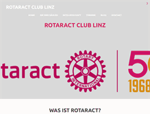 Tablet Screenshot of linz.rotaract.at