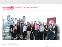 Tablet Screenshot of frankfurt.rotaract.de