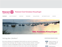 Tablet Screenshot of konstanz.rotaract.de