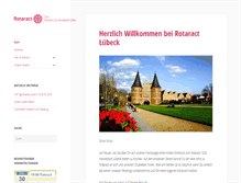 Tablet Screenshot of luebeck.rotaract.de