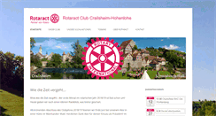 Desktop Screenshot of crailsheim-hohenlohe.rotaract.de