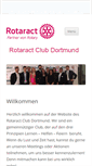 Mobile Screenshot of dortmund.rotaract.de