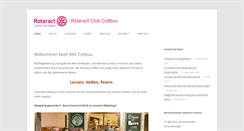 Desktop Screenshot of cottbus.rotaract.de