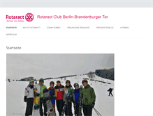 Tablet Screenshot of bbt.rotaract.de