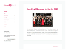 Tablet Screenshot of d1950.rotaract.de